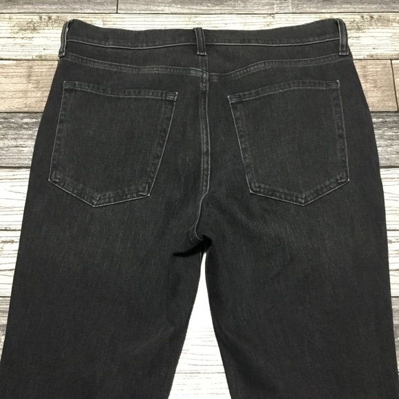 Banana Republic High Rise Crop Boot Jeans Women’s 30P (Inseam 24.5) Black Gray - Picture 8 of 11